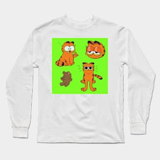 Garf gang - Lawn green variant Long Sleeve T-Shirt